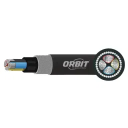 Orbit 2.5 Sq. mm 3 Core Aluminium Armoured Cable Black (1 m)-picture-20