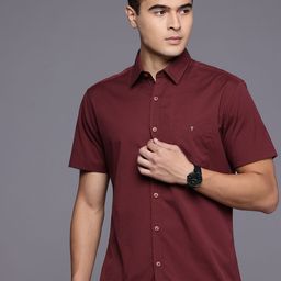 Louis Philippe Sport Pure Cotton Slim Fit Casual Shirt-picture-36