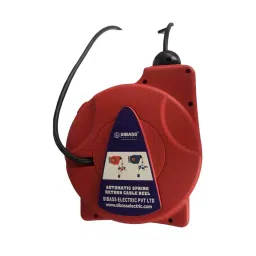 Sibass Electric Spring Return Cable Reel with CE Mark 1.5 sq. mm 4 Core 10 m Cable, SE:M:415-image-96