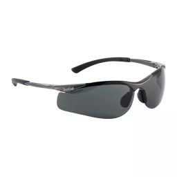 Bolle Safety CONTOUR Safety Glasses Smoke PC Lens, CONTPOL-image-81