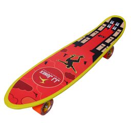 JJ Jonex Play Fiber Skateboard Medium - Red-19