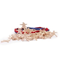OPA Toys  Acrobots - Educational Balancing Wooden Toy, Giant Human Stacking Game - 100 Pieces (Mega set)-18