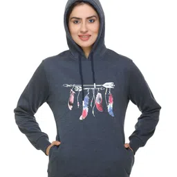 WOOL 4U Women Printed Sweatshirt-image-49