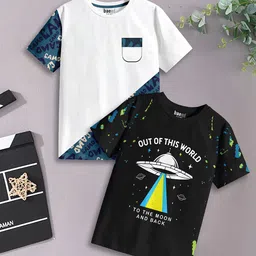 BAESD Boys 2 Pure Cotton T-shirt-image-35
