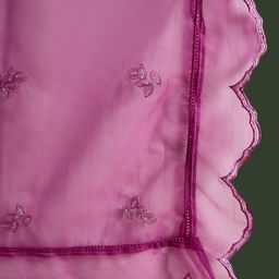 Sangria Printed & Embroidered Kurta & Trousers with Dupatta image 4