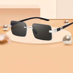 RICH CLUB Unisex Square Sunglasses with UV Protected Lens-36