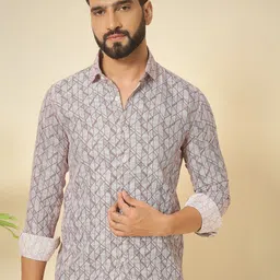 YOUTH FIRST Men Premium Multi Stripes Opaque Striped Casual Shirt-image-81
