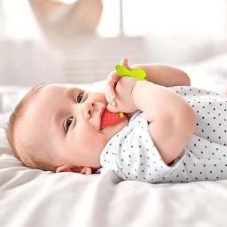 chicbunny SET OF 3 (GRAPES,STRAWBERRY,FRUITFEEDER) Soother image 4