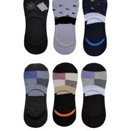 VOICI Unisex No Show Pair Of 6 Loafer Socks-image-90