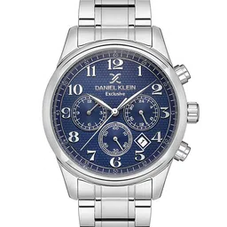 Daniel Klein Exclusive Men Metal Dial & Bracelet Style Straps Analogue Watch DKX.1.13637-3-image-23