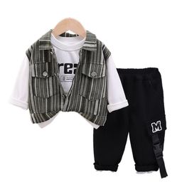 StyleCast x Revolte Boys Striped T-shirt with Trousers-48