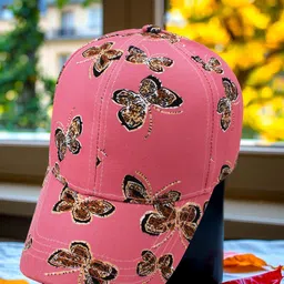 JENNA Girls Printed Baseball Cap-image-78