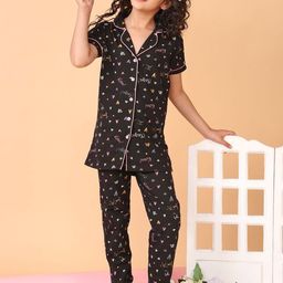Bloem Girls Printed Night suit-image-60
