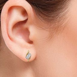 EmoriTimeless Floral Lab Grown Diamond Earrings-image-77