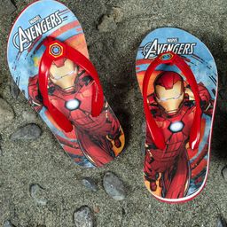 toothless Boys Avengers Printed Rubber Thong Flip-Flops-36