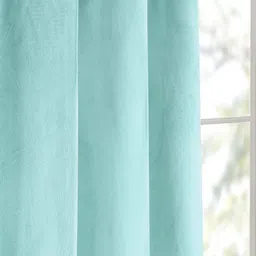 Saral Home Teal Black Out Window Curtain image 2