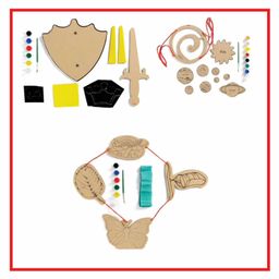 Kidoz DIY Craft Kit Combo - Multicolor-11
