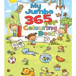 Pegasus My Jumbo Colouring Book - English-10