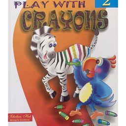 Scholar's Hub Play with Crayons 2 Coloring Book - English-3