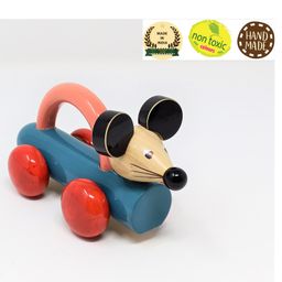 A&A Kreative Box Push Along Jerry Car - Multicolor-14