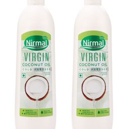 KLF Nirmal Virgin Coconut Oil - 500 ml (Pack of 2)-image-64