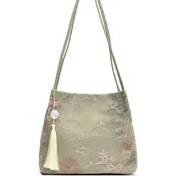 StyleCast x Revolte Printed Structured Sling Bag image 5
