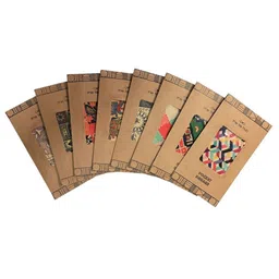 The Tie Hub Set Of 7 Printed Pocket Square image 3