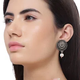 Silvermerc Designs Contemporary Chandbalis Earrings-image-20