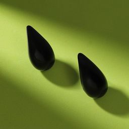 DressBerry Teardrop Shaped Drop Earrings-3