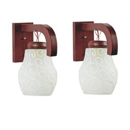Somil Premium Designer Glass Wall / Night Lamp Elegant & Stylish Dcor Accent for Modern Interiors, color- White, Size:- 19 X 31.5 X 29.5 CM-image-92