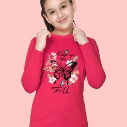 NUSYL Girls Printed T-shirt-picture-41