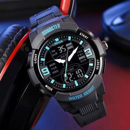 The Roadster Lifestyle Co Men Water Resistant Multi Function Watch -RDSTR-1912-BLUE-24