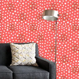 ArtzFolio Printed UV-Resistant Anti-Bacterial Geometric Abstract Dots Peel & Stick Wallpaper-image-41
