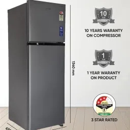 llyod by havells 260 L Frost Free Double Door 3 Star Convertible Refrigerator with Inverter Technology, Ten Vent Technology, Movable Twist Ice Tray, Fleximax Design image 5