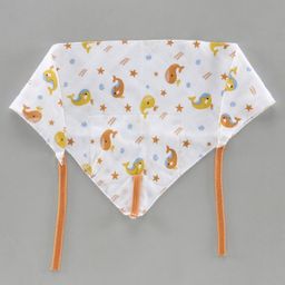 Babyhug Muslin Cloth Nappy Set of 5 Large - Multicolor Printed image 2