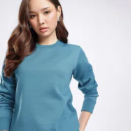 SZN Round Neck Pullover Sweatshirt-picture-49