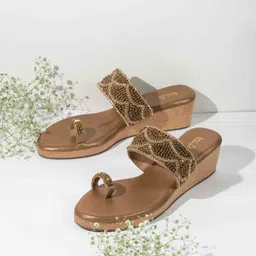 Inc 5 Embellished Wedge Heel Sandals-19