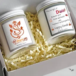 Aromatic Fables White 2 pieces Jar Candle-image-34