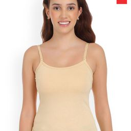 SELFCARE Women Pack Of 2 Non-Padded Self Design Cotton Camisoles-18