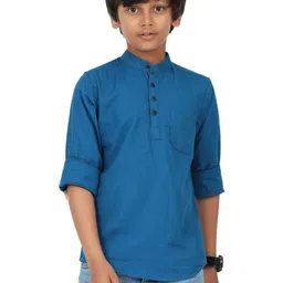 Rocket Science Boys Blue Kurtas-picture-19
