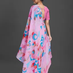 NIRMAL CREATION Abstract Printed Saree image 2