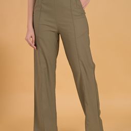 ETC Women Regular Fit Mid Rise Trousers-image-81