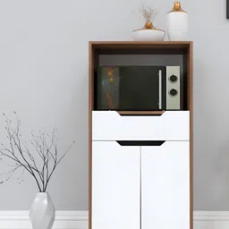 SPYDER CRAFT Brown & White Dual Tone Kitchen Cabinet-picture-10