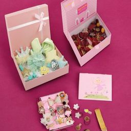 Yellow Bee Girls Set of 3 Embellished Hair Accessory Set-19