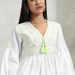 Vishudh Embroidered Top-image-26