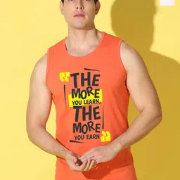 WOOSTRO 2-Pc Printed Combed Cotton Innerwear Vests VWS26(MORE ORANGE)(98 WHITE)-image-26
