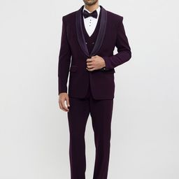 Twamev Men Zardozi Embroidery Suit Set-image-25