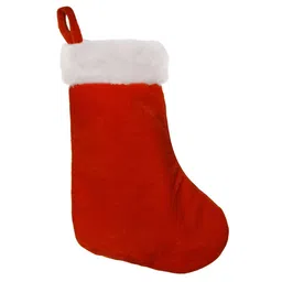 Home Heart Red & White Velvet Christmas  Stockings-image-44
