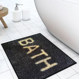 Athom Trendz Black Anti Slip Bath Mat-image-36