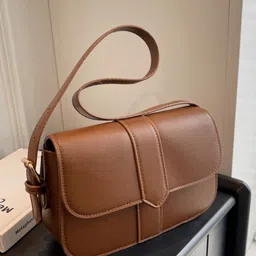 DressBerry PU Structured Sling Bag-17
